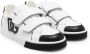 Dolce & Gabbana Kids Portofino leren sneakers Wit - Thumbnail 1