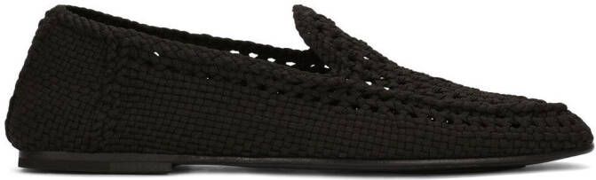 Dolce & Gabbana Loafers met ronde neus Zwart