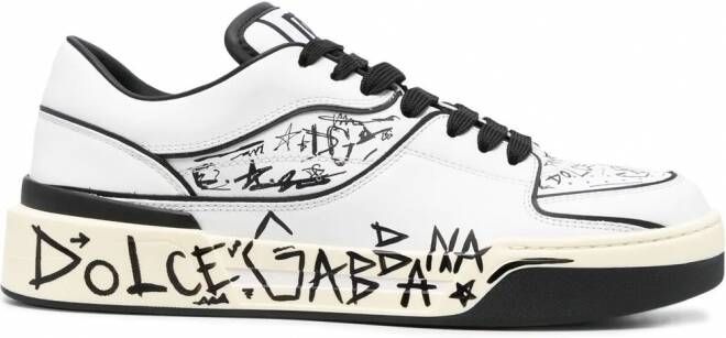 Dolce & Gabbana New Roma low-top sneakers Wit