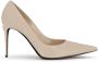 Dolce & Gabbana KIM DOLCE&GABBANA 90mm lakleren pumps Beige - Thumbnail 1