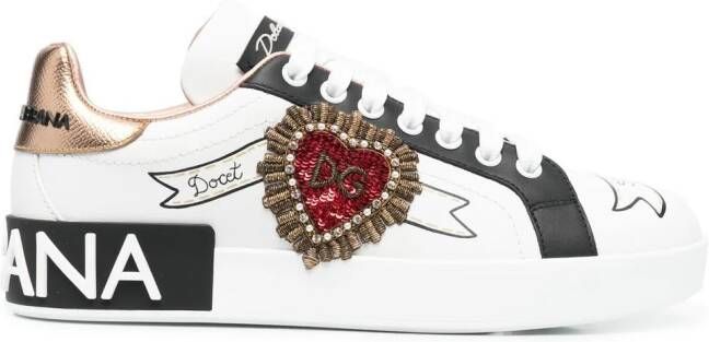 Dolce & Gabbana Portofino sneakers Wit