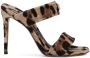 Dolce & Gabbana KIM sandalen met luipaardprint Bruin - Thumbnail 1