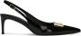 Dolce & Gabbana Slingback pumps met logo Zwart - Thumbnail 1