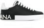 Dolce & Gabbana Portofino low-top sneakers Zwart - Thumbnail 1