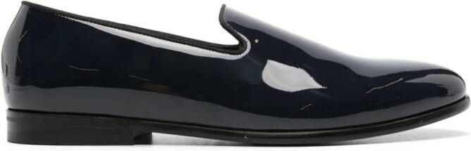 Doucal's Leren loafers Blauw