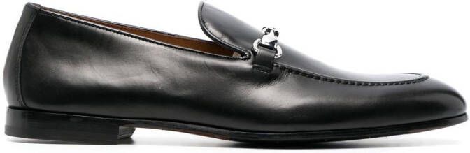 Doucal's Leren loafers Zwart