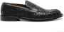 Doucal's Geweven leren loafers Blauw - Thumbnail 1