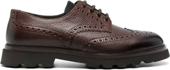 Doucal's Leren brogues Bruin