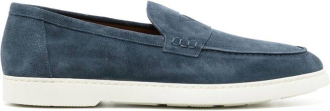 Doucal's Suède loafers Blauw