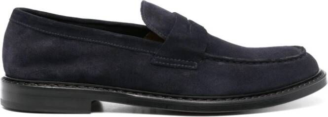 Doucal's Suède loafers Blauw