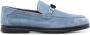 Doucal's Geperforeerde loafers Blauw - Thumbnail 1