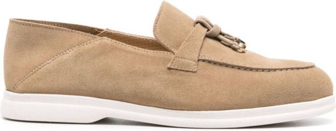 Doucal's Suède loafers Beige