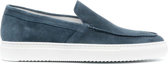 Doucal's Suède loafers Blauw