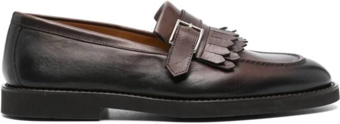 Doucal's Leren loafers Bruin