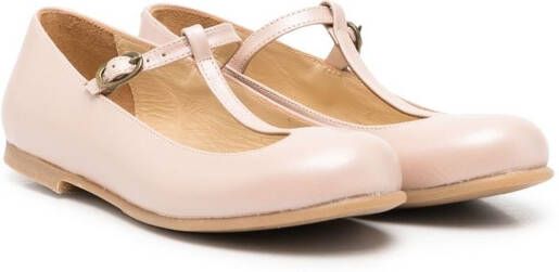 Douuod Kids Ballerina's met gesp Beige