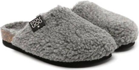 Douuod Kids Slippers met logopatch Grijs