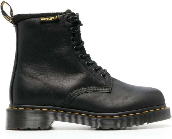 Dr. Martens 1460 Pascal leren laarzen Zwart