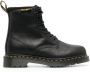 Dr. Martens 1460 Pascal leren laarzen Zwart - Thumbnail 1