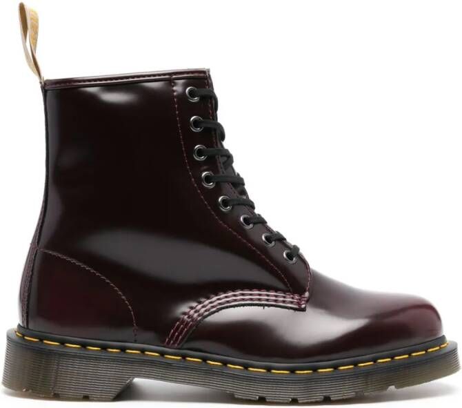 Dr. Martens 1460 Vegan enkellaarzen Rood