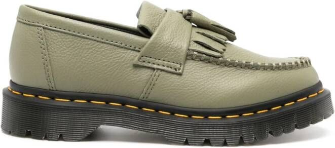 Dr. Martens Adrian loafers met kwastje Groen