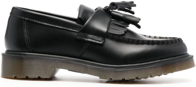 Dr. Martens Adrian loafers met kwastje Zwart