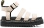 Dr. Martens Blaire sandalen met plateauzool Beige - Thumbnail 1