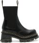 Dr. Martens Corran Chelsea 65 leren laarzen Zwart - Thumbnail 1