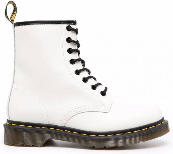 Dr. Martens 1460 leren enkellaarzen Wit