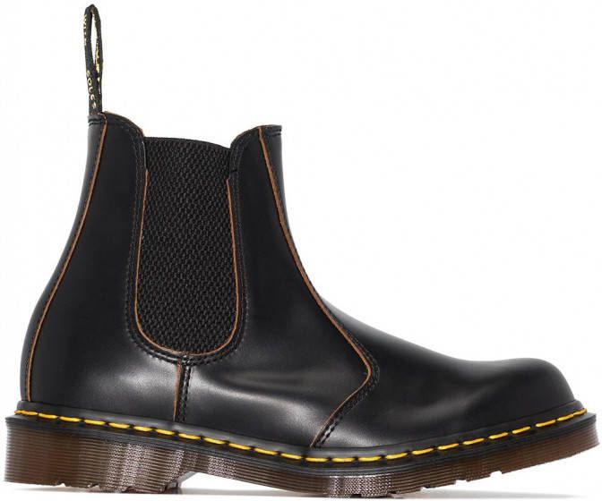 Dr. Martens Leren laarzen Zwart