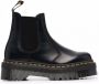 Dr. Martens 2976 Chelsea laarzen met contrasterend stiksel Zwart - Thumbnail 1