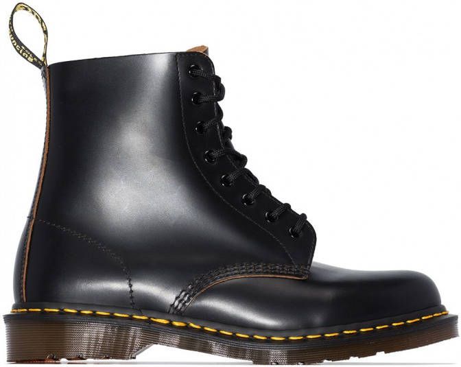 Dr. Martens Combat laarzen Zwart