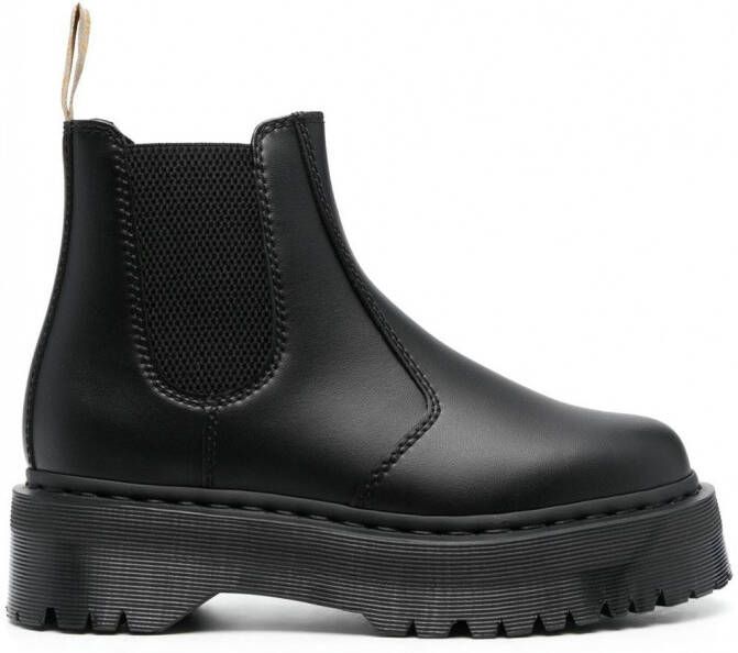 Dr. Martens Felix Chelsea laarzen met plateauzool Zwart