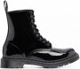 Dr. Martens Glanzende enkellaarzen Zwart - Thumbnail 1