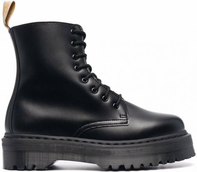 Dr. Martens Jadon laarzen met plateauzool Zwart