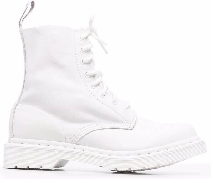 Dr. Martens Mono veterlaarzen Wit