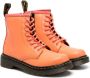 Dr. Martens Kids 1460 leren veterlaarzen Oranje - Thumbnail 1