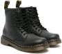 Dr. Martens Kids Enkellaarzen met veters Zwart - Thumbnail 1