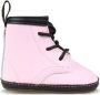 Dr. Martens Kids Enkellaarzen met veters Roze - Thumbnail 1