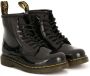 Dr. Martens Kids Regenlaarzen met veters Zwart - Thumbnail 1