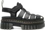 Dr. Martens Ricki leren sandalen Zwart - Thumbnail 1