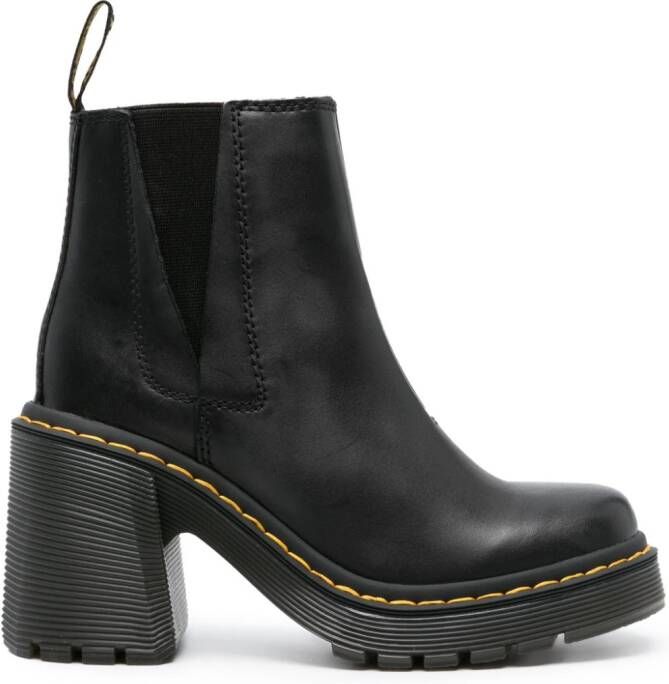 Dr. Martens Spence 87 mm leren laarzen Zwart