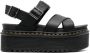 Dr. Martens Voss II Athena leren sandalen Zwart - Thumbnail 1