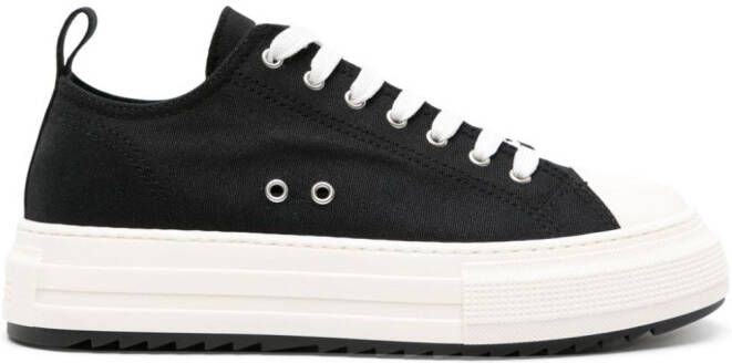 DSQUARED2 Berlin canvas sneakers Zwart