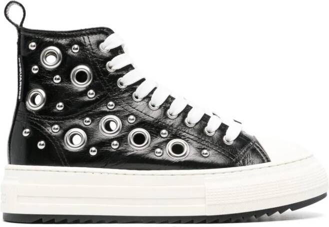 Dsquared2 Berlin high-top sneakers Zwart