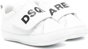 Dsquared2 Kids Babyschoentjes met logo Wit