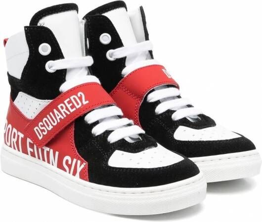 Dsquared2 Kids High-top sneakers Zwart