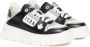 DSQUARED2 KIDS Icon sneakers met chunky zool Zwart - Thumbnail 1