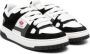 Dsquared2 Kids Leren sneakers met logoprint Zwart - Thumbnail 1