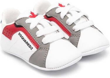 Dsquared2 Kids Sneakers met logoprint Wit