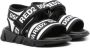 Dsquared2 Kids Sandalen met logoprint Zwart - Thumbnail 1